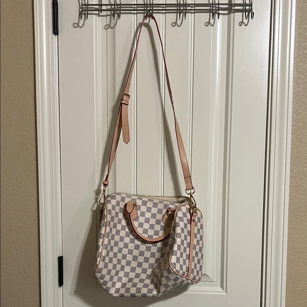 Checkered Shoulder Bag